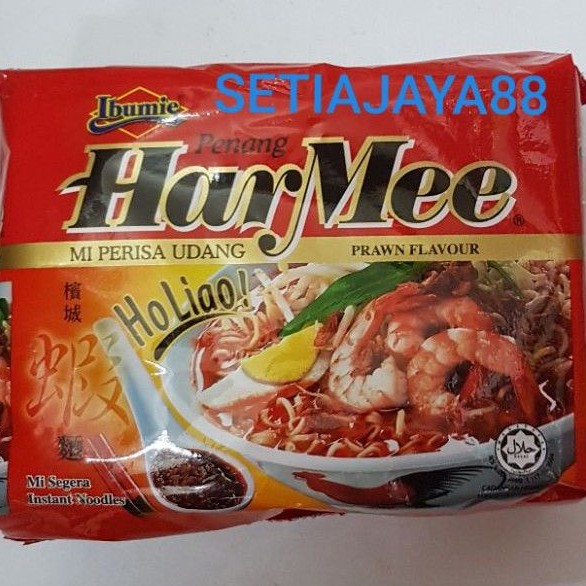 

IBUMIE PENANG HAR MEE PRAWN FLAVOUR/MIE INSTAN RASA UDANG