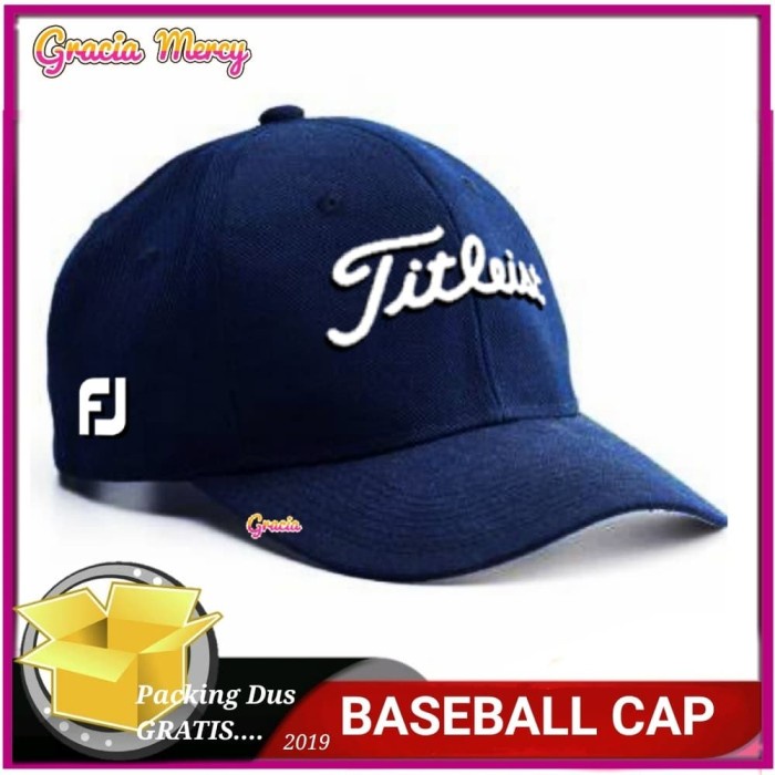 Topi Pria TOPI TITLEIST GOLF BASEBALL TOPI PRIA -FR1(L0M7) Topi Pria Dewasa Topi Pria Keren Topi Bas