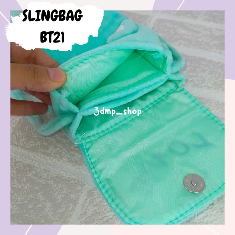 Slingbag bt21 bts cooky shooky tata koya mang