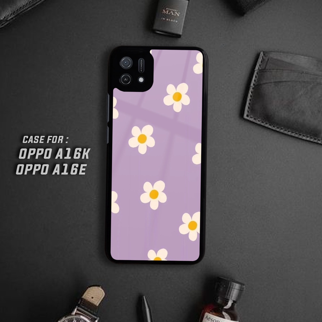 Case OPPO A16K/ A16E - Casing OPPO A16K/A16E [ PURPLE ] Silikon OPPO A16K/A16E - Case Hp - Case Mewa