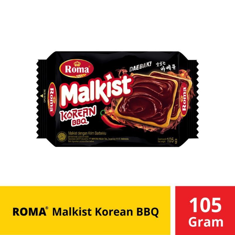 ROMA Malkist Korean BBQ 115 gr