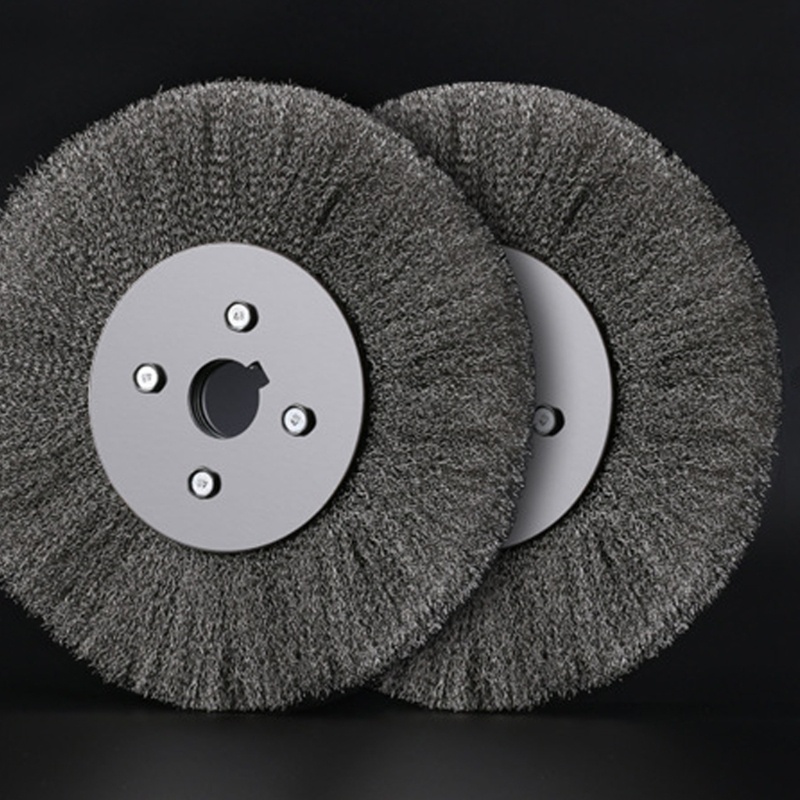 Zzz Roda Kawat Stainless Steel Diameter Luar 150mm / 5.91 &quot;Untuk Poles Kayu