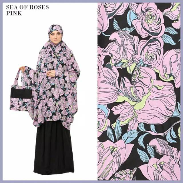 Mukenah sea of roses by tazkia