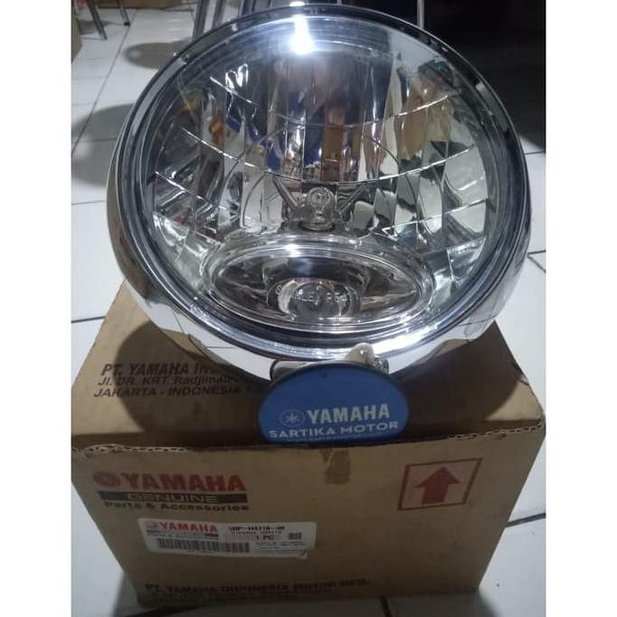 Reflektor Original Headlight Assy (Bulat) Yamaha Rx King