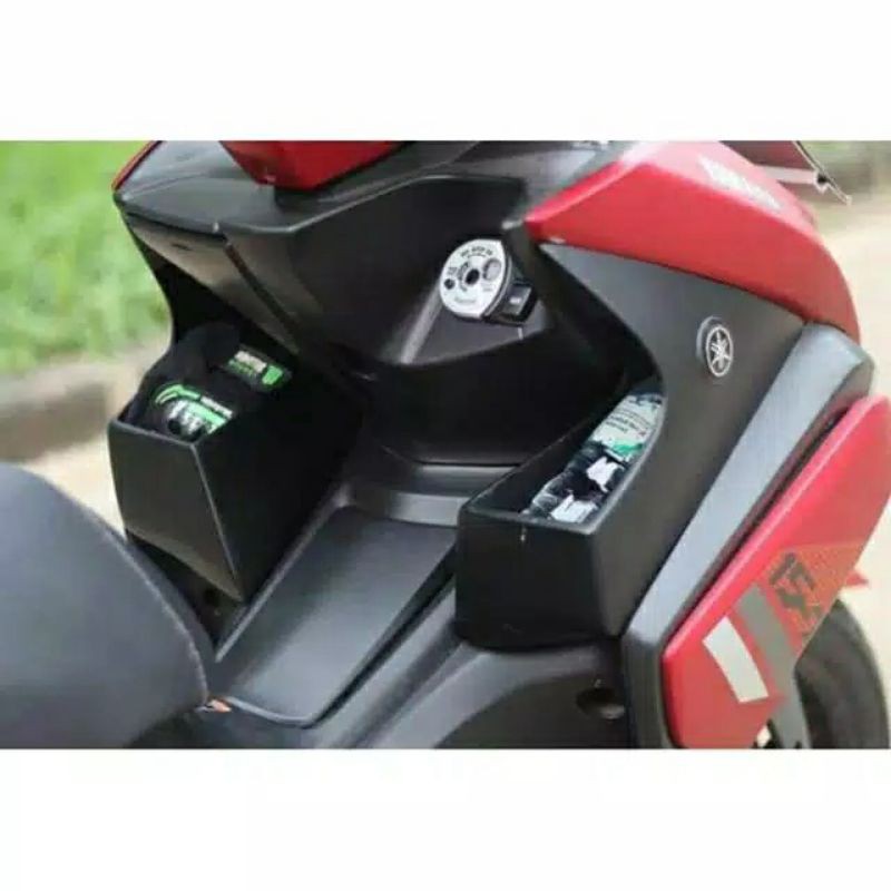 Side pocket aerox | kotak samping aerox | aerox connected | laci aerox