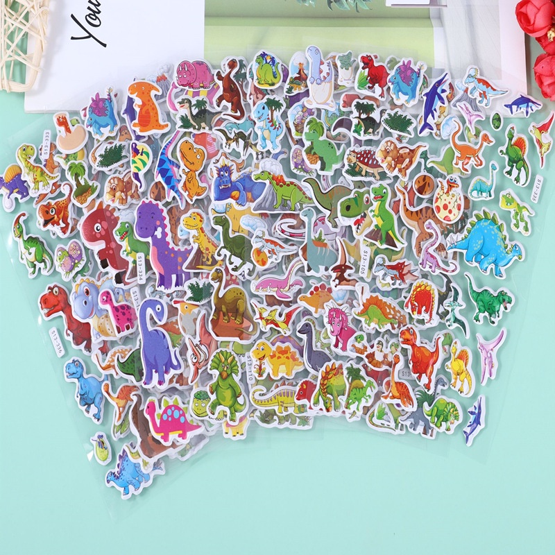 

Littlebear - Sticker Timbul 3D / Sticker Anak Timbul / Stiker 3D / Mainan Stiker Tempel 3D