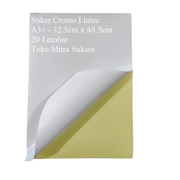 

Stiker Cromo A3+ - 32.5cm x 48.5cm isi 20 Lembar