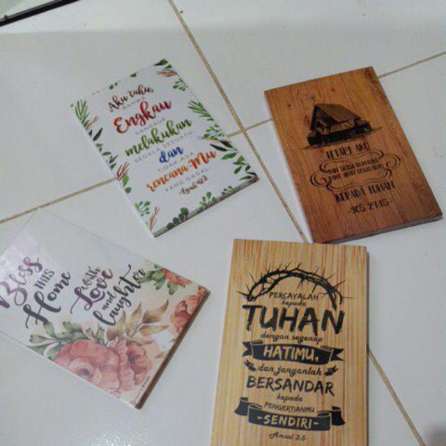 Hiasan Dinding Rohani Kristen Doa Bapa Kami Uk 12,5x20cm