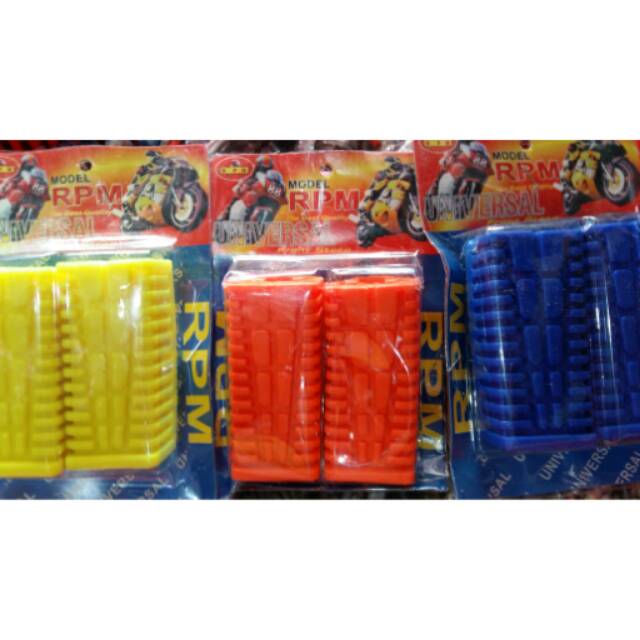 Barstep Bustep Step Footstep Karet Depan Warna Universal