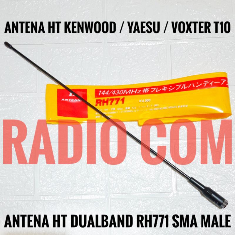 ANTENA HT KENWOOD TH255A TH K20A TH YAESU VX6R FC27 VOXTER T10 UV888 RH771 SMA MALE DUALBAND PECUT