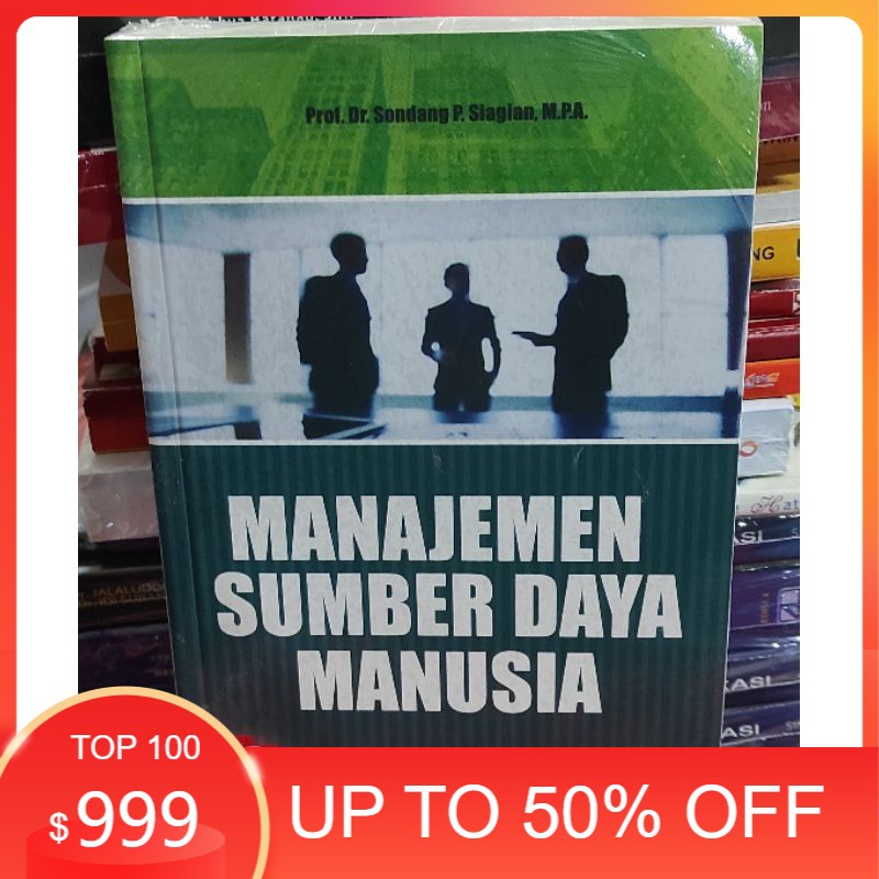 Jual Buku Manajemen Sumber Daya Manusia Sondang P Siagian Msdm