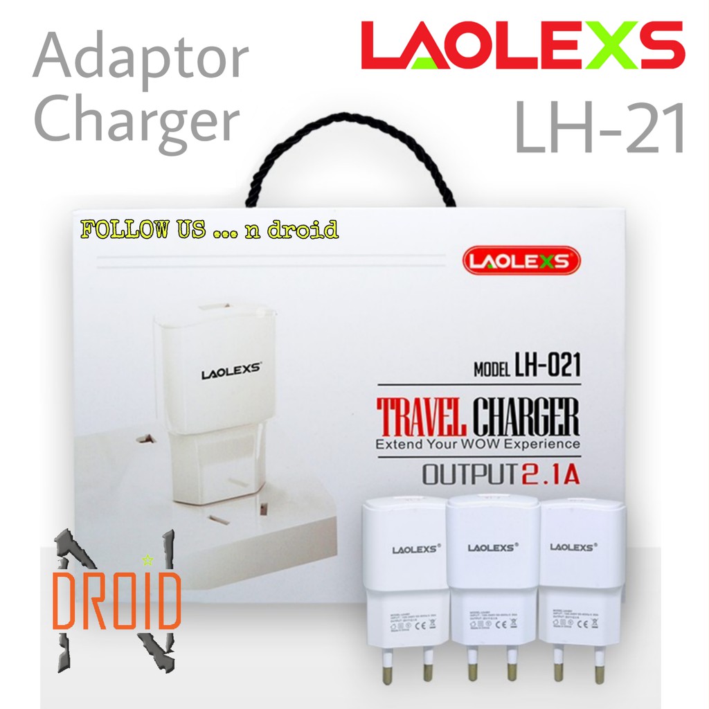 CHARGER LAOLEXS LH21 - TRAVEL ADAPTOR CHARGER LH-21
