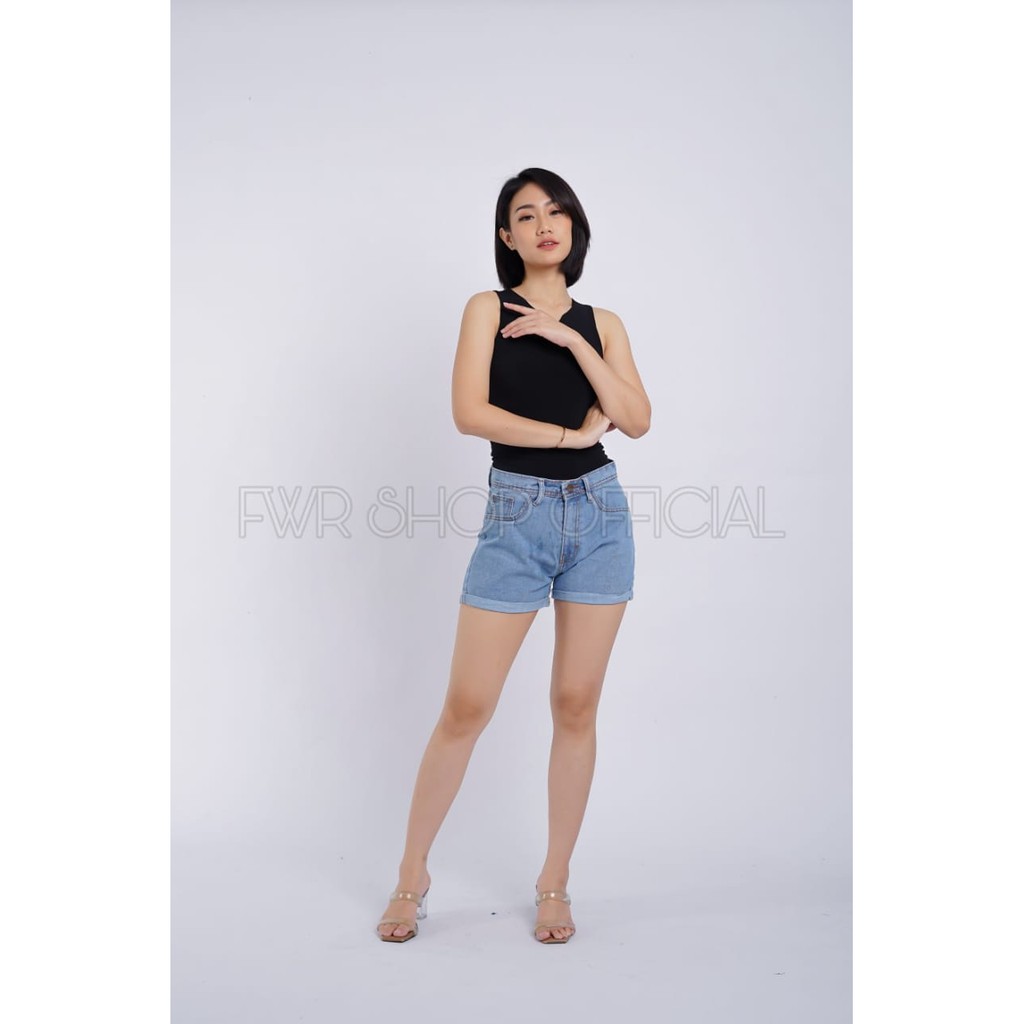 FWR - Celana Pendek jeans wanita Hot Pants Spring