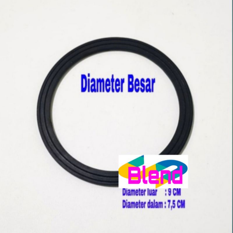 Seal Blender BUMBU Model Miyako Besar-Karet Pisau Mounting Gelas Bumbu