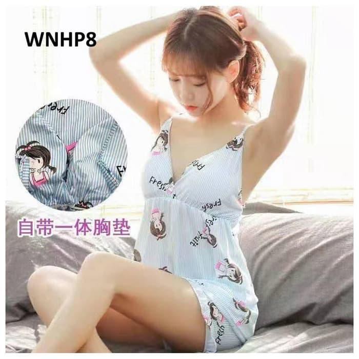 Baju Tidur Wanita - Baju Tidur Tanktop Renda