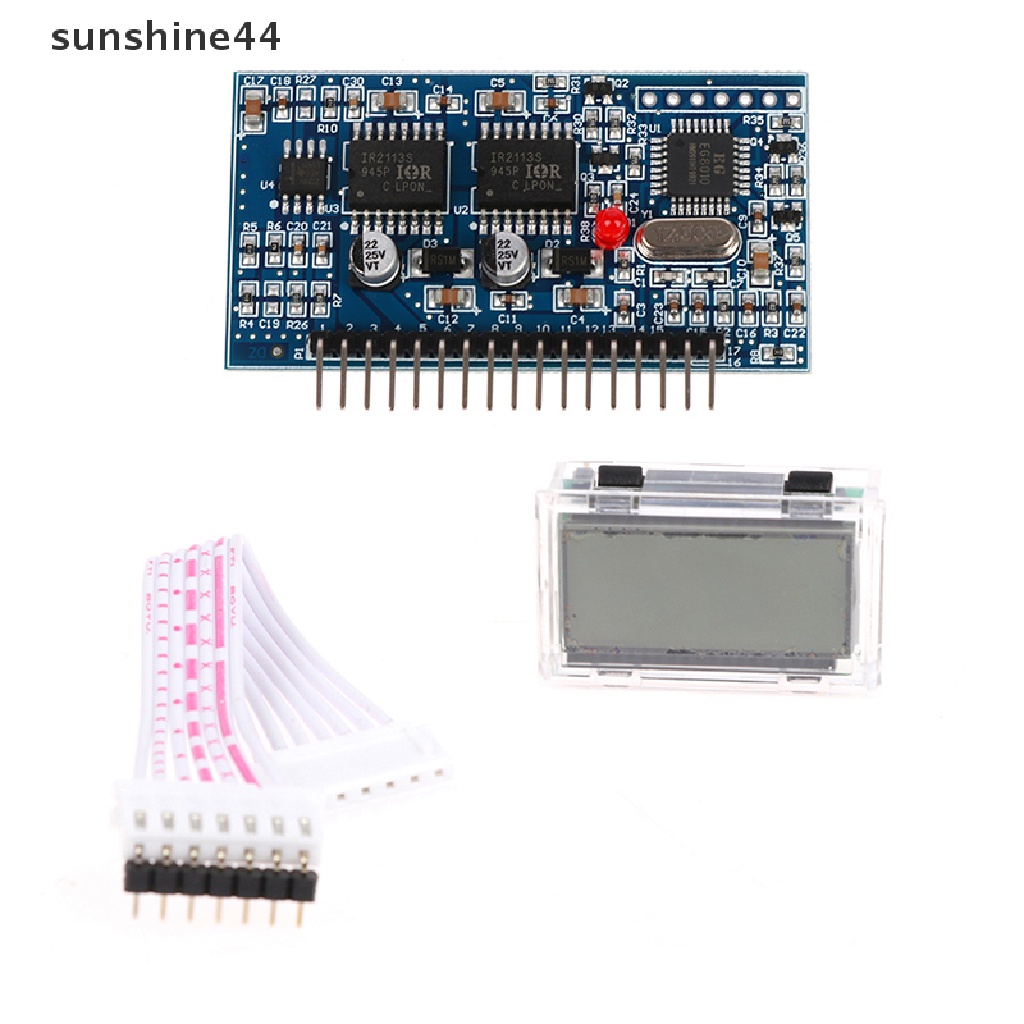 Sunshine Modul Board Driver Inverter Generator Gelombang Sine Murni EGS002 + IR2110 Dengan Layar LCD