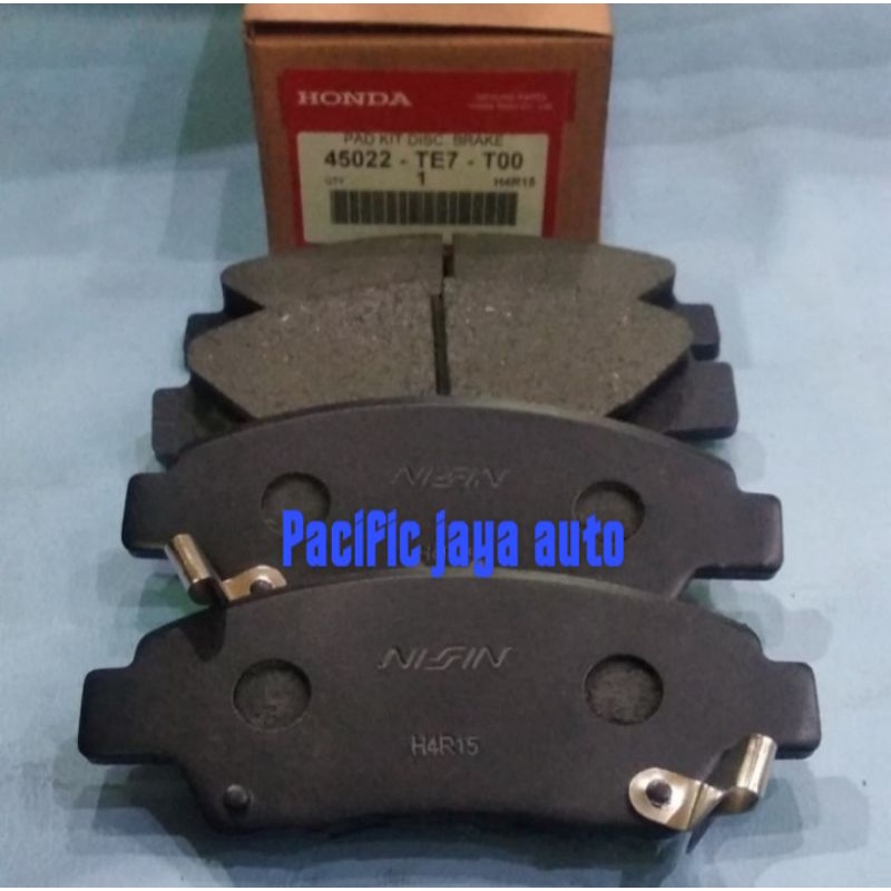 Brake pad/kampas rem depan honda mobilio    45022-TE7-T00