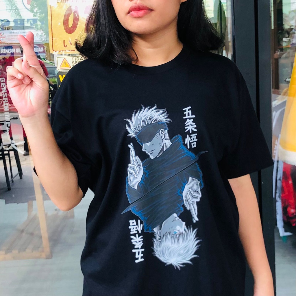 Tshirt Gojo Satoru Momentum Anime Jujutsu Kaisen