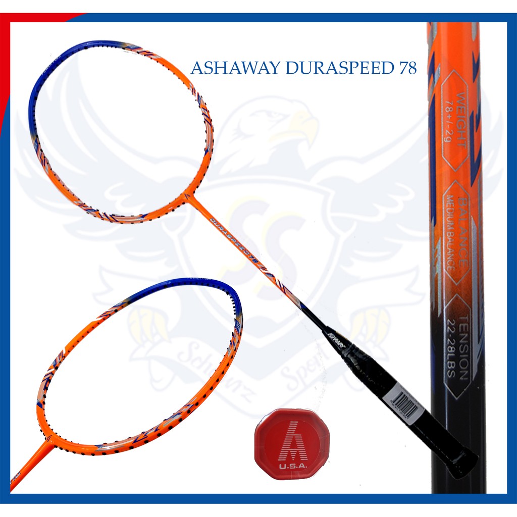 ASHAWAY DURASPEED 78 ORIGINAL RAKET BADMINTON