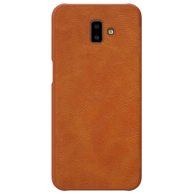 SAMSUNG GALAXY J6 PLUS NILLKIN QIN LEATHER CASE ORIGINAL