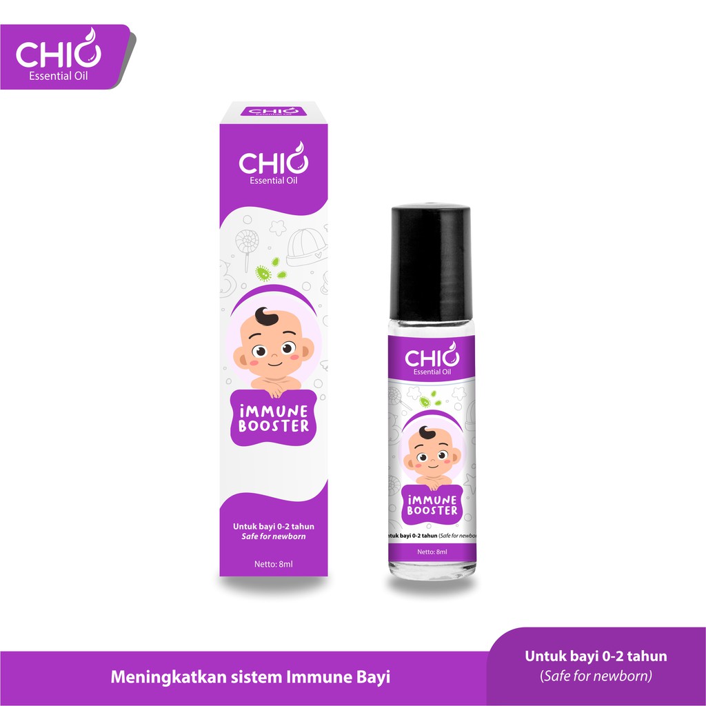 Chio Essential Oil Immune Booster Bayi Vitamin Daya Tahan Tubuh Bayi 0-2 tahun