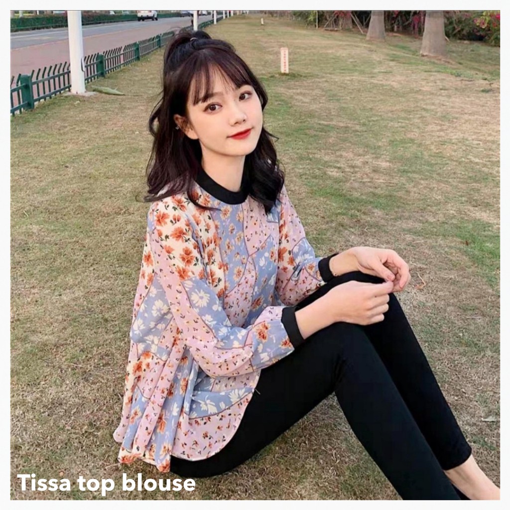 Tissa top blouse -Thejanclothes