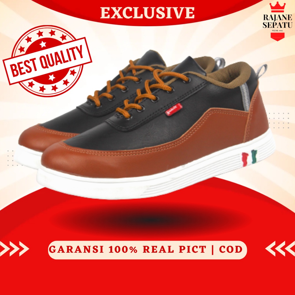 Sepatu Sneakers Snekers Snakers Casual Keren Kasual Putih Sport Slip On Formal Pria Import Cowo Tanp