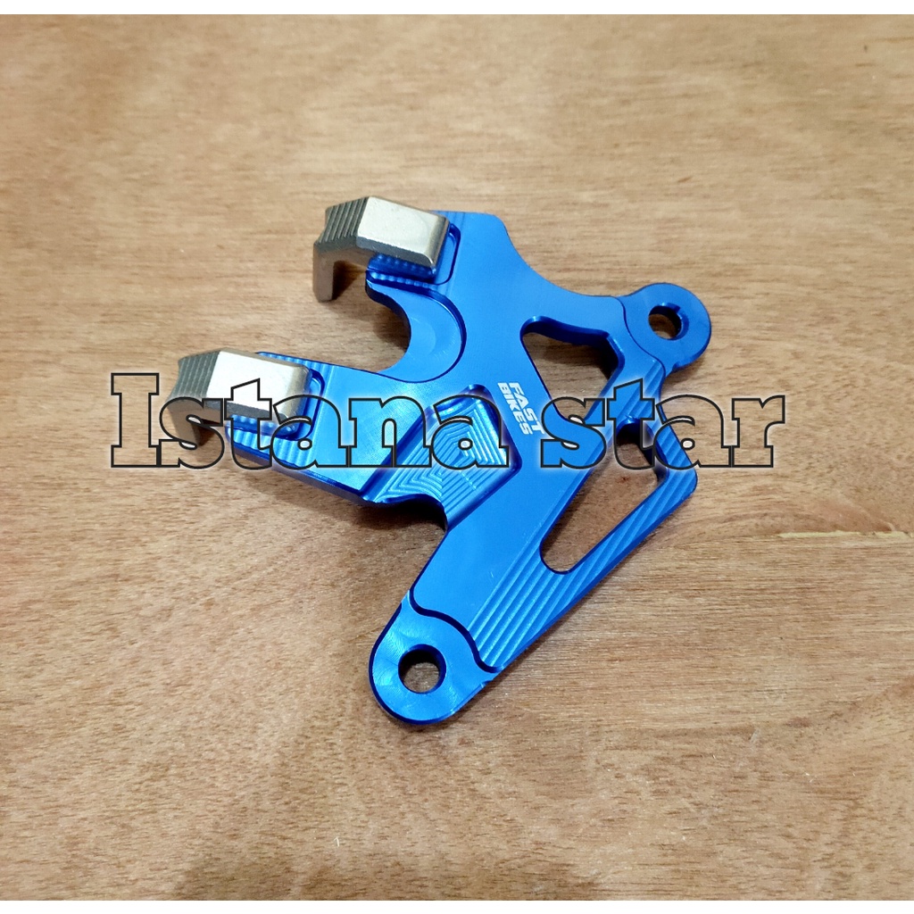 COVER KALIPER +JALU AS/VARIASI FULL CNC BISA UNTU MOTOR HONDA BEAT VARIO SCOPY SPACY GENIO/BIRU