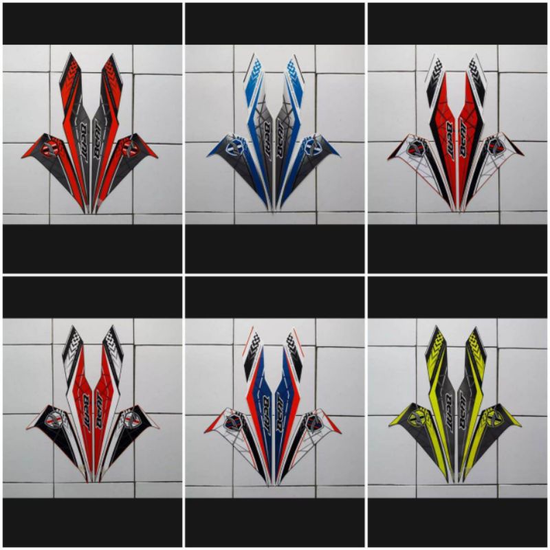 STIKER LIST BODY MOTOR HONDA BEAT 2016