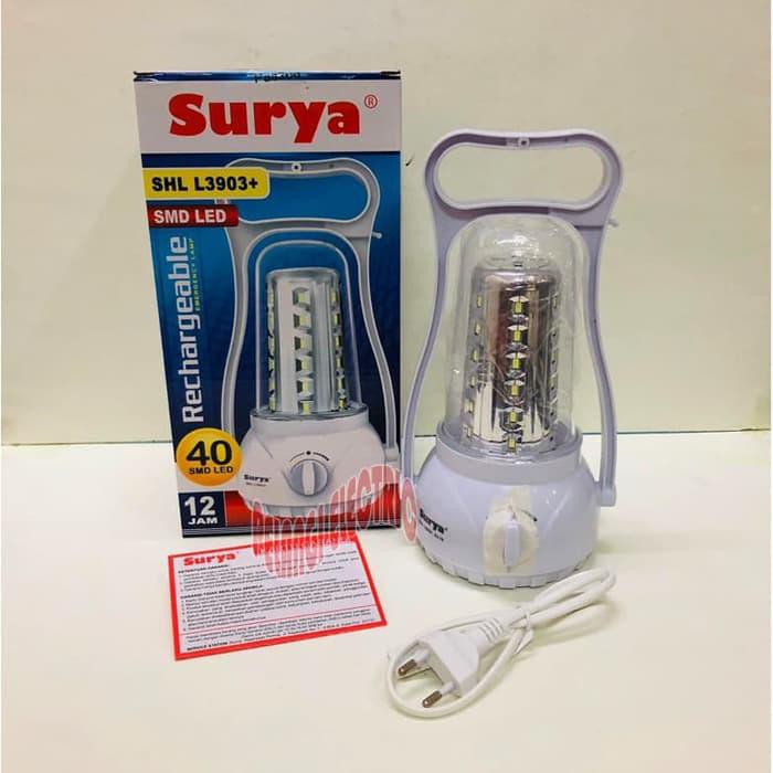 Emergency Lamp / Lampu Darurat SURYA 40 SMD LED / SHL L3903+