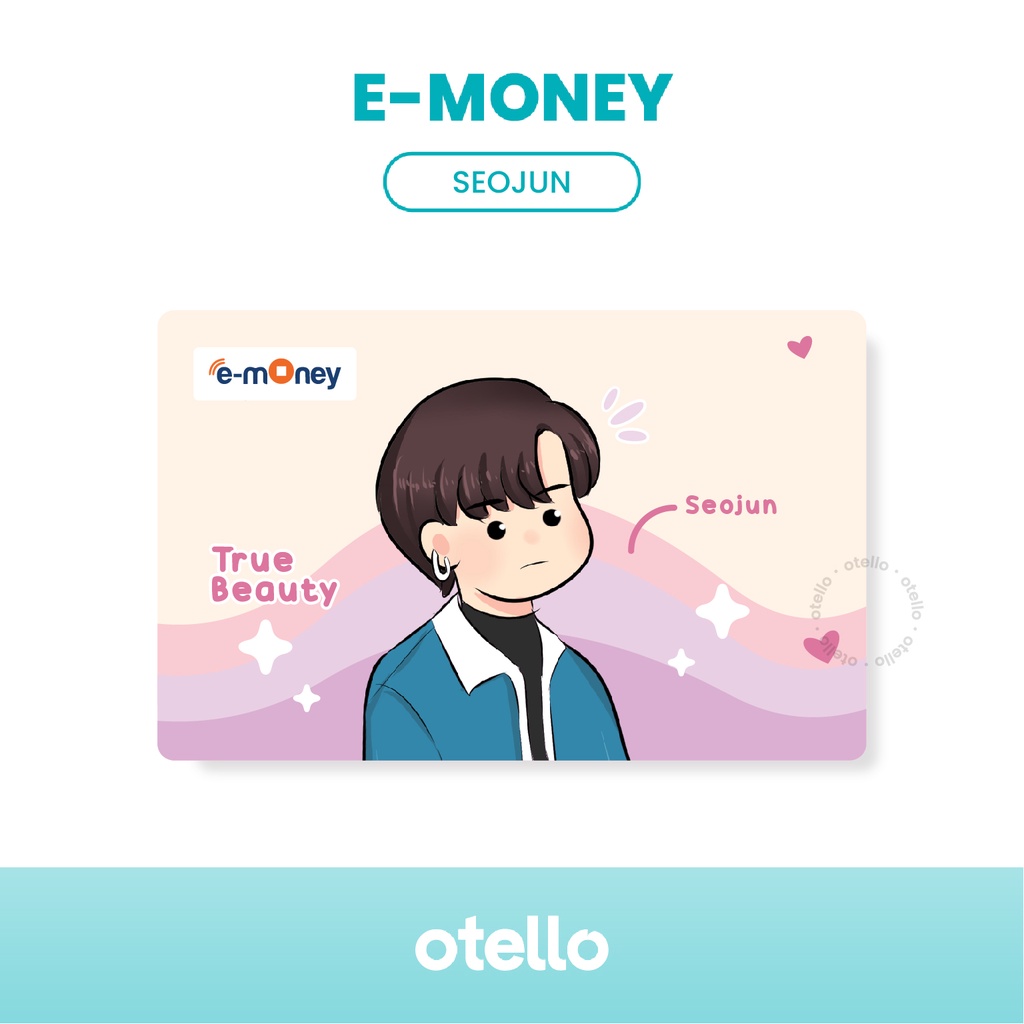 Kartu E-Money True Beauty eMoney Mandiri Kdrama eToll Korean Drama Merchandise