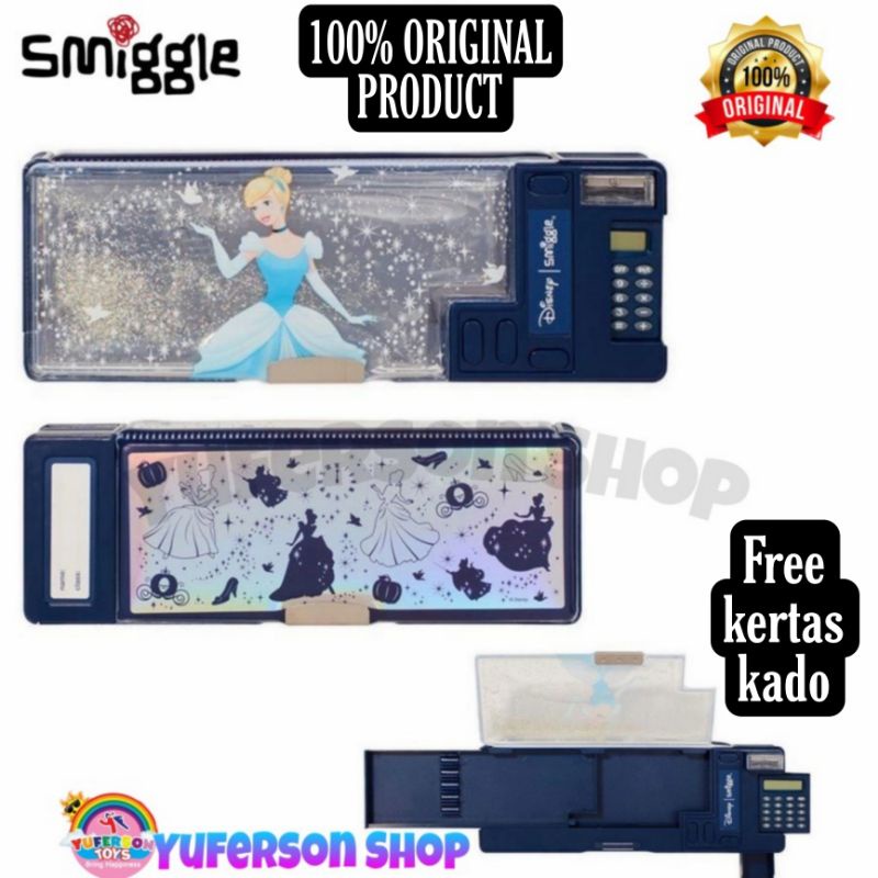 

Smiggle Pencil Case Pop Out Disney Princess - IGL444197NAV
