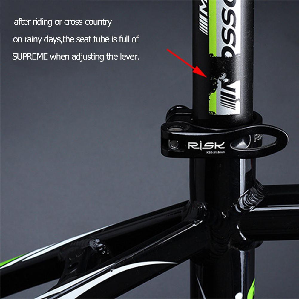 MOJITO Bicycle Seatpost Case, Bike Seat Post Ring Dust Cover Silicone Waterproof Bicycle Seatpost Case