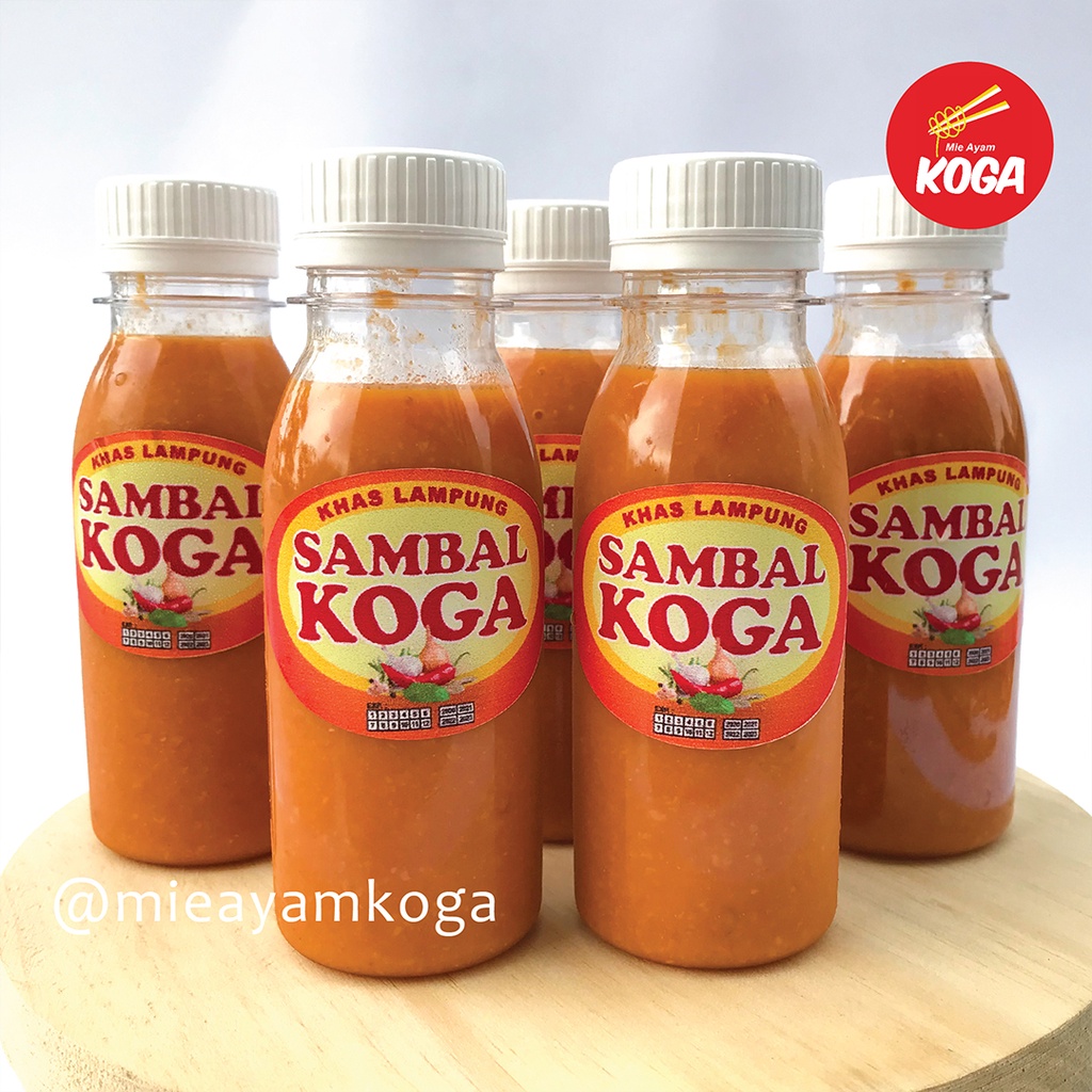 

Sambal Khas Lampung Koga Pedas Enak Cabai Asli