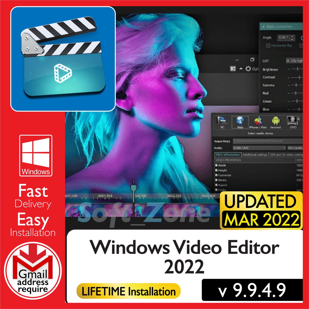 

Wndws Vd Edtr 2022 v9.9.4.9 - Esly Edt Vd Fls Lk A Prfssnl [WINDOWS x64] - Dgtl Dwnld