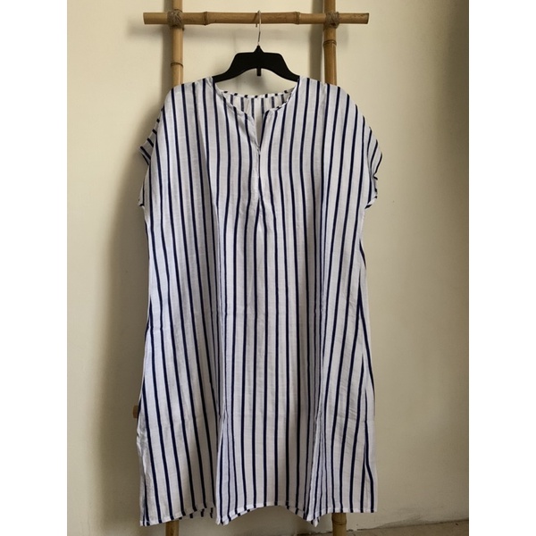 Zoya Dress Busui(Strip navy)