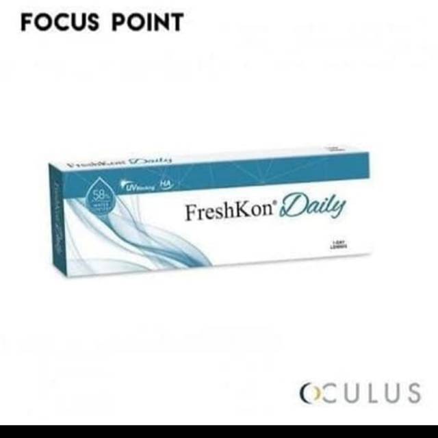 Freshkon clear bening Daily disposable isi 5 travel size