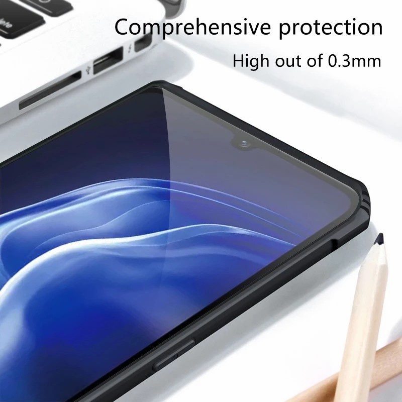 Case Ipaky Bumper Blade Xiaomi Poco X3 GT 5G Camera Protection Case Armor Fusion Shockproof Premium Transparan Casing Mika