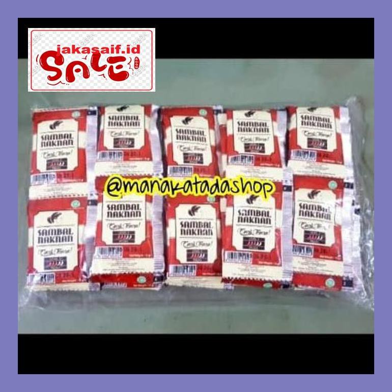 

504Sbu Sambal Naknan Sachet - Sambal Bawang Kita Semua Bud0Mb