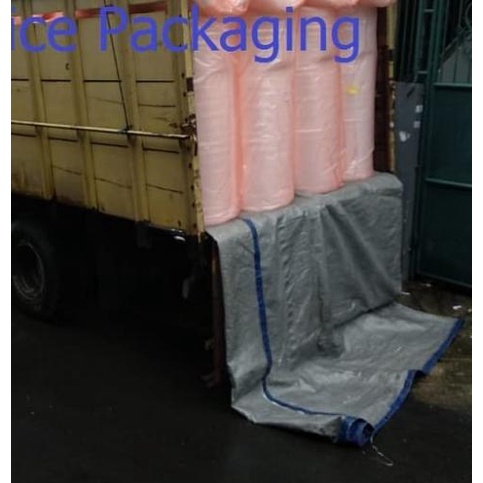 

♥ Plastik bubble uk125cm x 50Mtr Cover Orange ✸