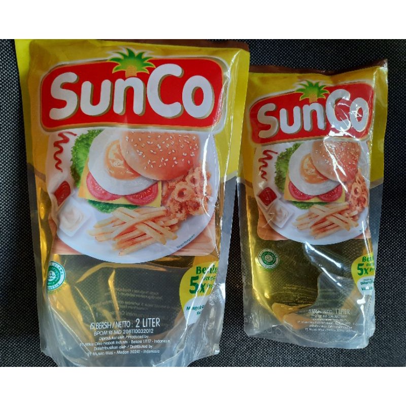 

Minyak Goreng Sunco 2 liter Kemasan Botol / Pouch