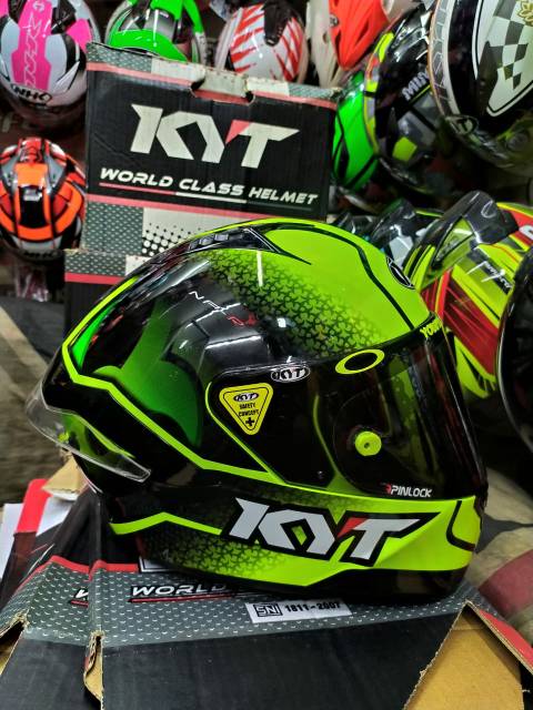 HELM KYT NFR hyperfluo HELM NFR HELM FULLFACE FULL VARIASI
