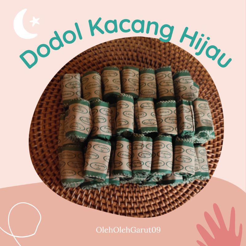 

1 Kg Dodol Kacang Hijau Asli Garut