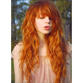 COLOR ME ORANGE UV hair color cream cat pewarna rambut