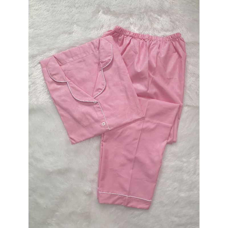 Baju Tidur Piyama Wanita Pajamas Cewek Dewasa Motif Katun Embos CP