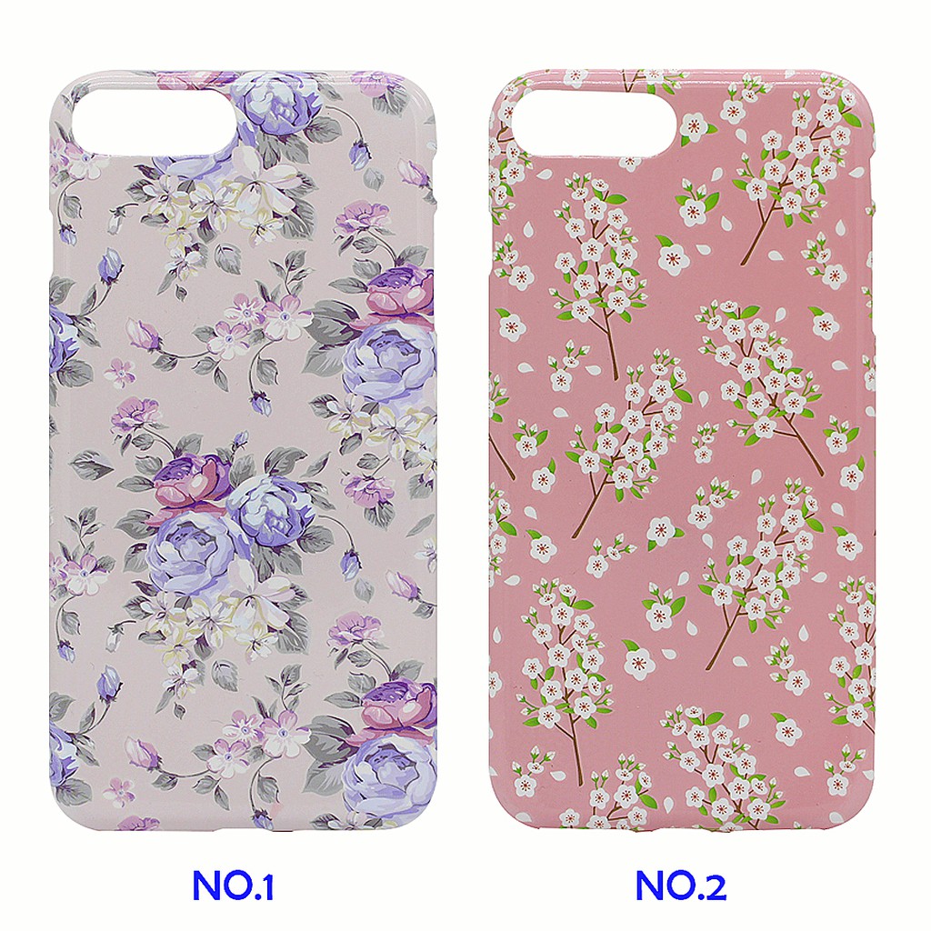 Soft Case Fancy IPhone 7 Plus Aru Original Motif Bunga