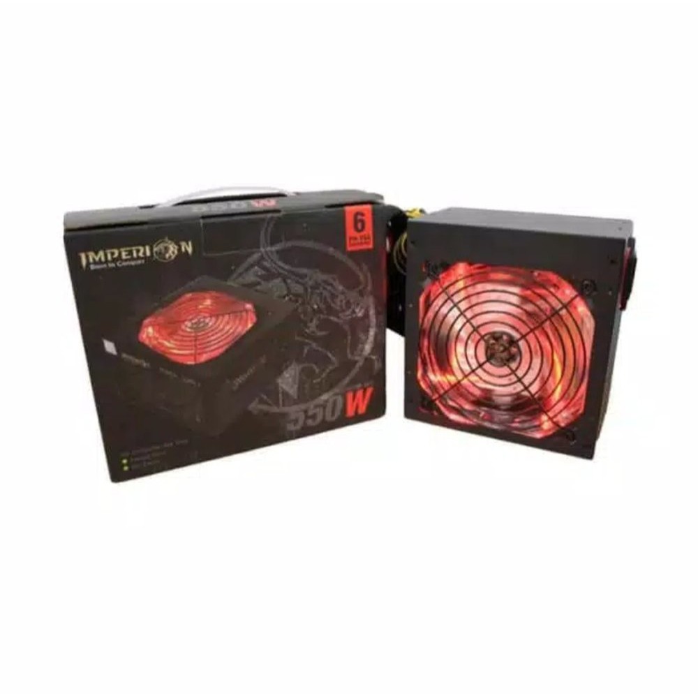 Power Supply  Imperion P500 550W LED VGA 6 PIN  Terlaris