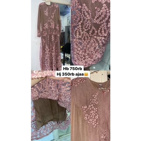 Gamis Syar’i Tile Brokat Mewah