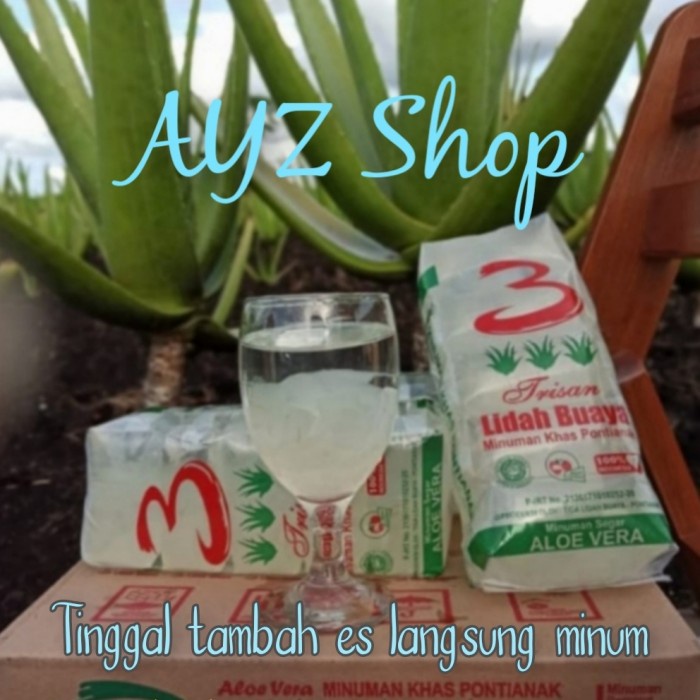 

tradisional-minuman- minuman triple lidah buaya - trisan leci -minuman-tradisional.