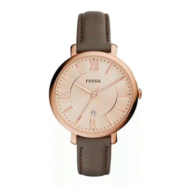 Fossil Jacqueline Gray Leather ES3707